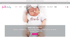 Desktop Screenshot of faithbaby.com